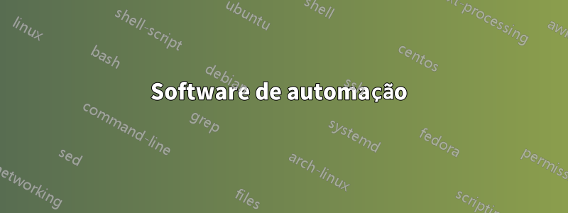 Software de automação 