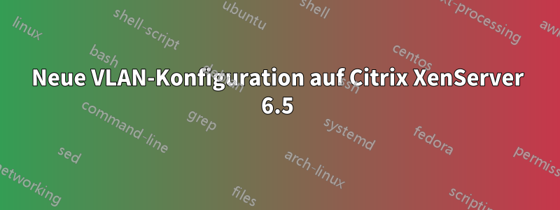 Neue VLAN-Konfiguration auf Citrix XenServer 6.5