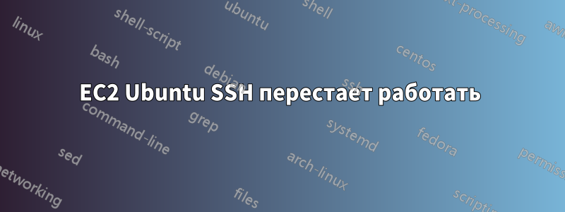 EC2 Ubuntu SSH перестает работать