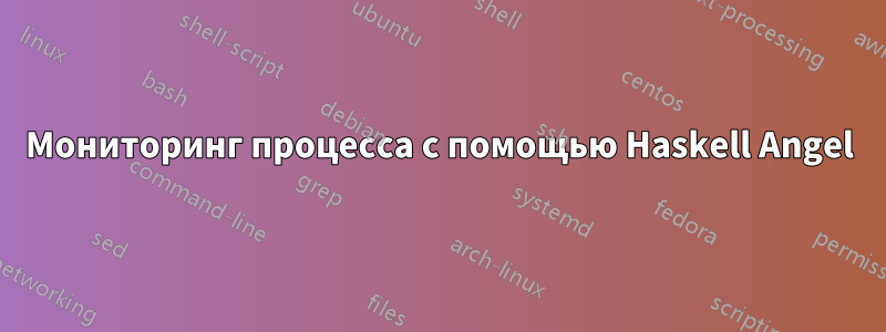 Мониторинг процесса с помощью Haskell Angel