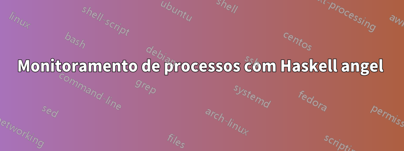 Monitoramento de processos com Haskell angel