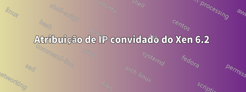 Atribuição de IP convidado do Xen 6.2