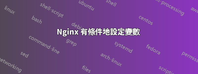 Nginx 有條件地設定變數