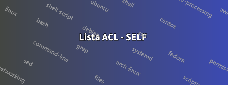 Lista ACL - SELF