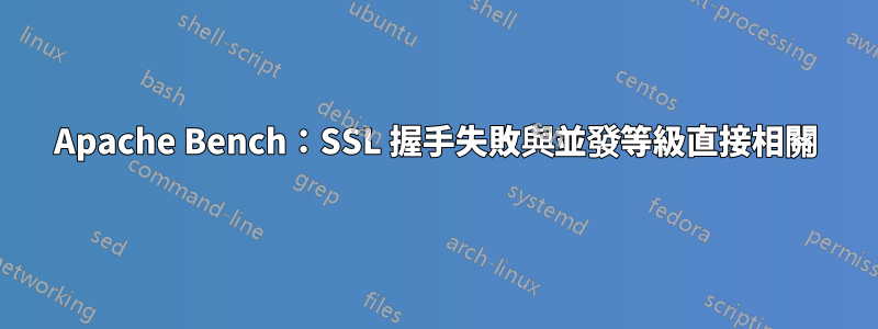 Apache Bench：SSL 握手失敗與並發等級直接相關