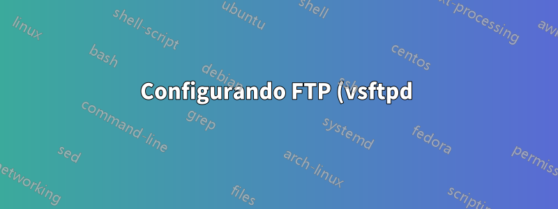Configurando FTP (vsftpd) no Ubuntu 12.04