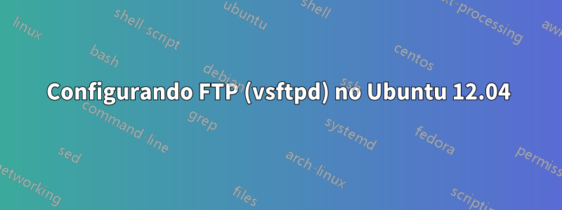 Configurando FTP (vsftpd) no Ubuntu 12.04