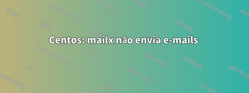 Centos: mailx não envia e-mails