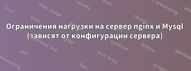 Ограничения нагрузки на сервер nginx и Mysql (зависят от конфигурации сервера)