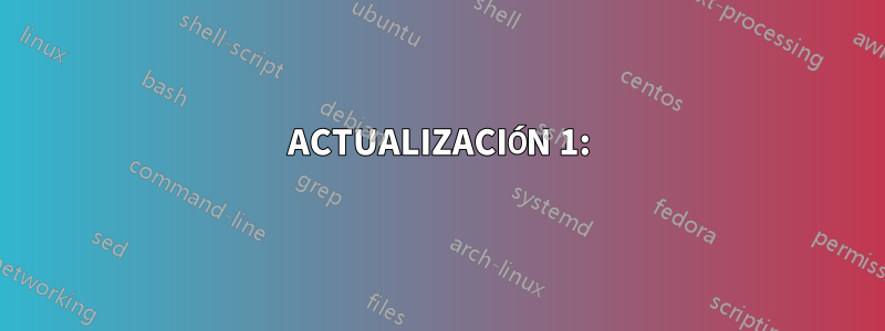 ACTUALIZACIÓN 1: