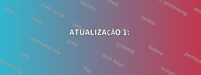 ATUALIZAÇÃO 1: