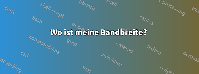 Wo ist meine Bandbreite?