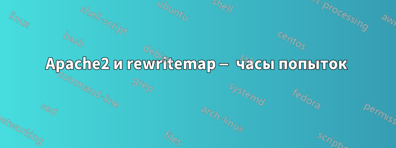 Apache2 и rewritemap — часы попыток
