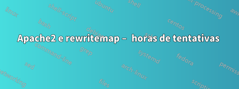 Apache2 e rewritemap – horas de tentativas