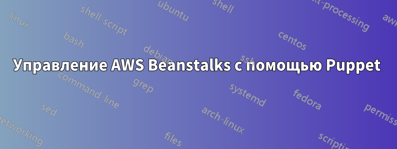 Управление AWS Beanstalks с помощью Puppet