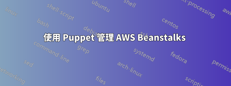 使用 Puppet 管理 AWS Beanstalks