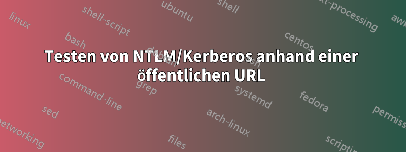 Testen von NTLM/Kerberos anhand einer öffentlichen URL