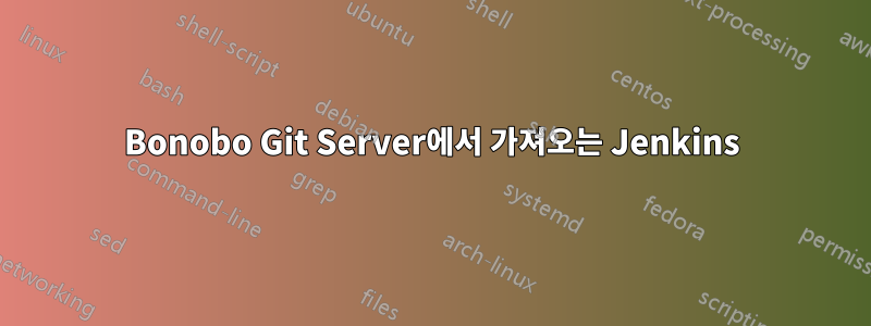 Bonobo Git Server에서 가져오는 Jenkins