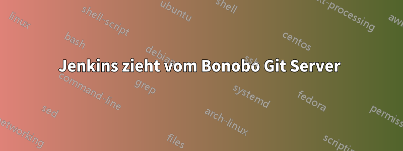Jenkins zieht vom Bonobo Git Server