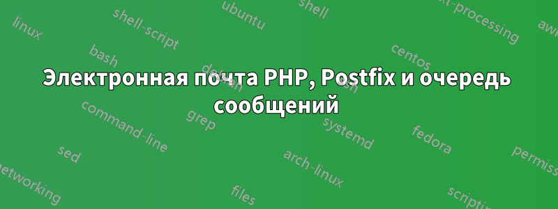 Электронная почта PHP, Postfix и очередь сообщений