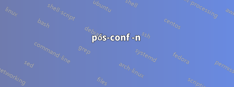 pós-conf -n