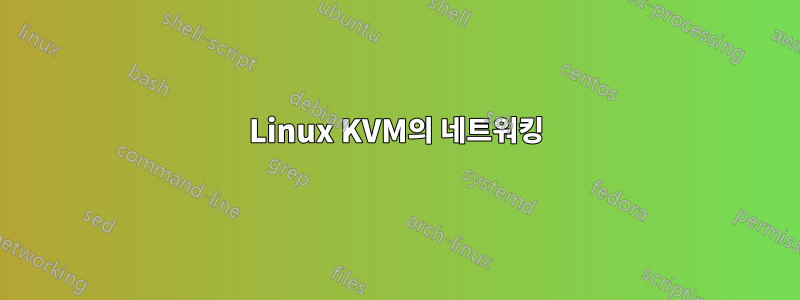 Linux KVM의 네트워킹