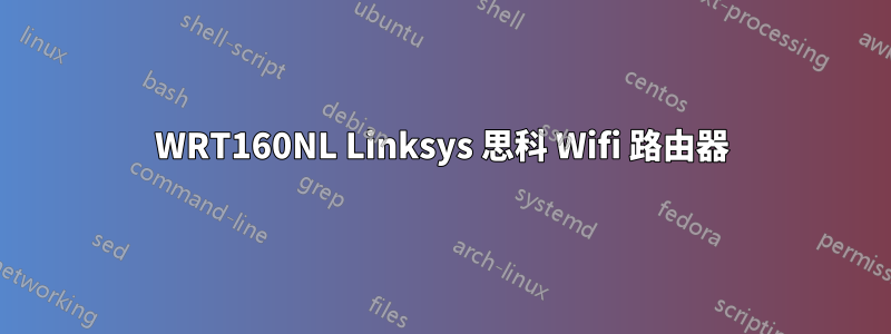 WRT160NL Linksys 思科 Wifi 路由器