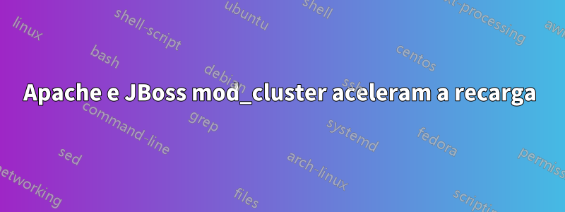 Apache e JBoss mod_cluster aceleram a recarga