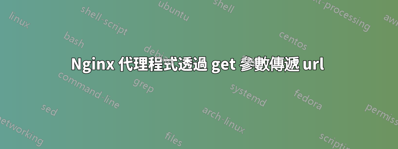 Nginx 代理程式透過 get 參數傳遞 url