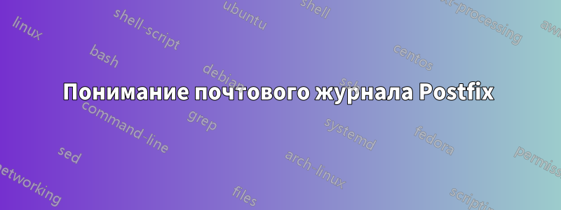 Понимание почтового журнала Postfix