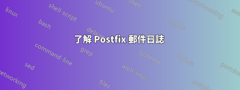 了解 Postfix 郵件日誌