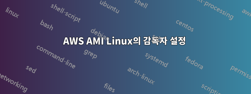 AWS AMI Linux의 감독자 설정
