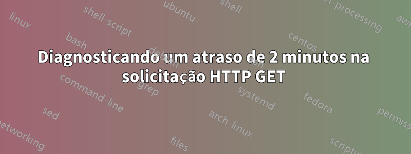 Diagnosticando um atraso de 2 minutos na solicitação HTTP GET