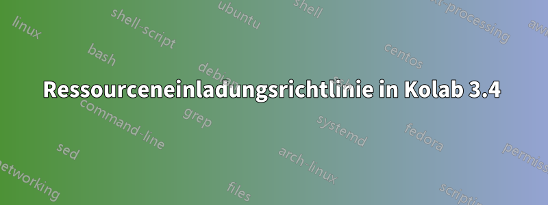 Ressourceneinladungsrichtlinie in Kolab 3.4