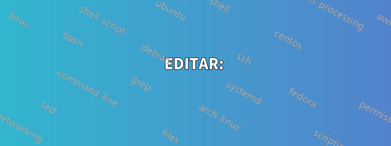 EDITAR:
