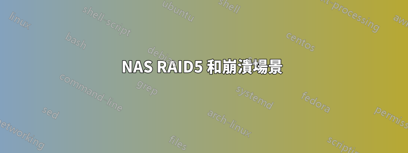 NAS RAID5 和崩潰場景