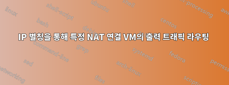 IP 별칭을 통해 특정 NAT 연결 VM의 출력 트래픽 라우팅