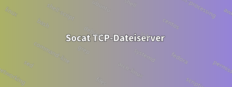 Socat TCP-Dateiserver