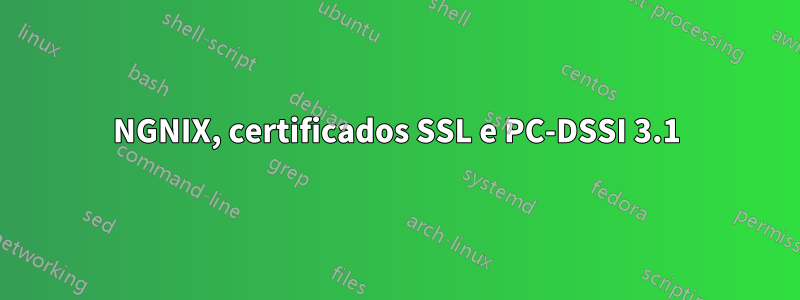 NGNIX, certificados SSL e PC-DSSI 3.1