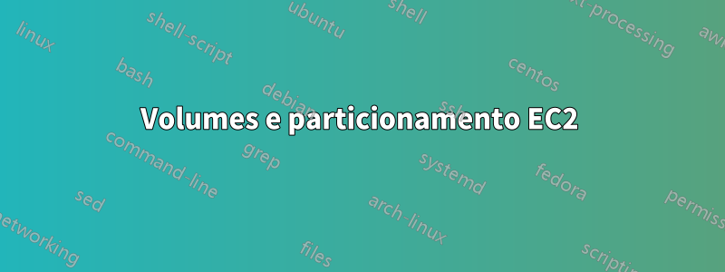 Volumes e particionamento EC2