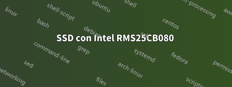 SSD con Intel RMS25CB080