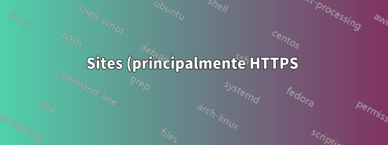 Sites (principalmente HTTPS) atrás do firewall TMG inacessíveis apenas em alguns navegadores