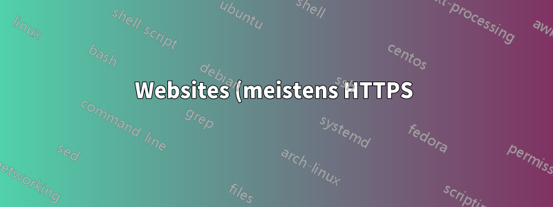 Websites (meistens HTTPS) hinter der TMG-Firewall sind nur mit einigen Browsern nicht zugänglich