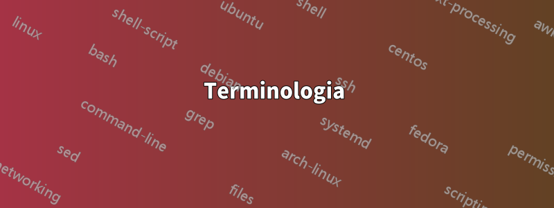 Terminologia