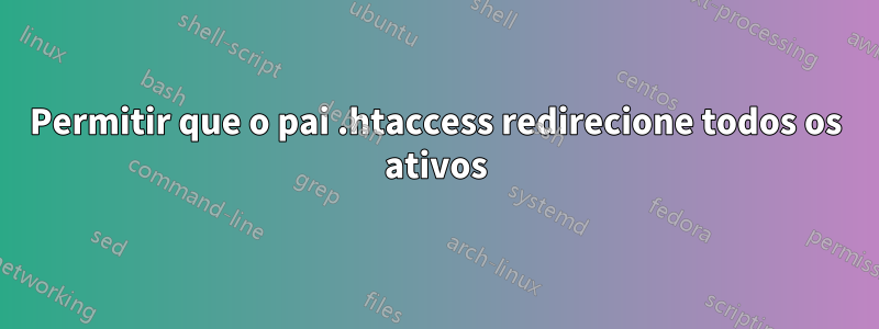 Permitir que o pai .htaccess redirecione todos os ativos