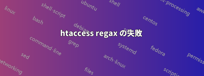 htaccess regax の失敗