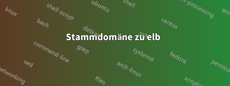 Stammdomäne zu elb 