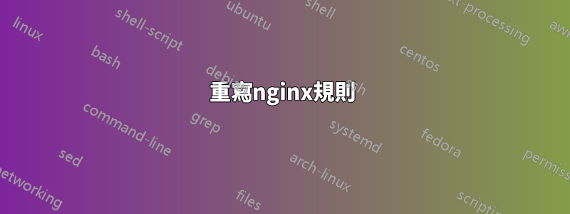 重寫nginx規則