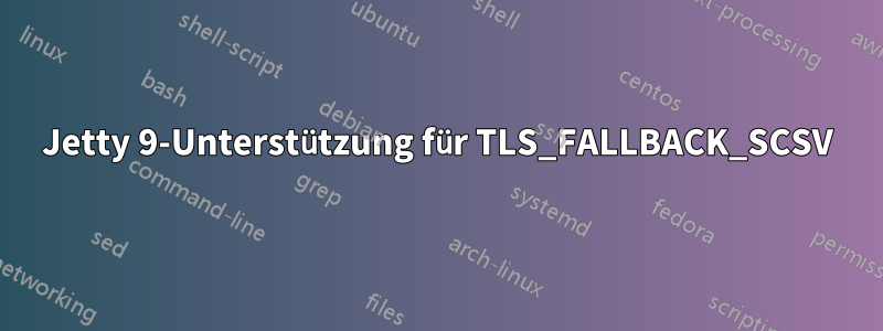 Jetty 9-Unterstützung für TLS_FALLBACK_SCSV