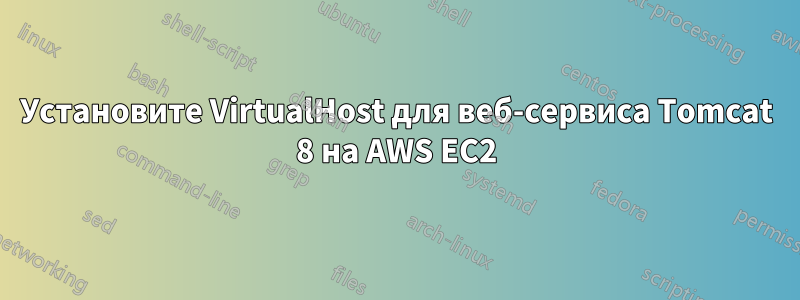 Установите VirtualHost для веб-сервиса Tomcat 8 на AWS EC2